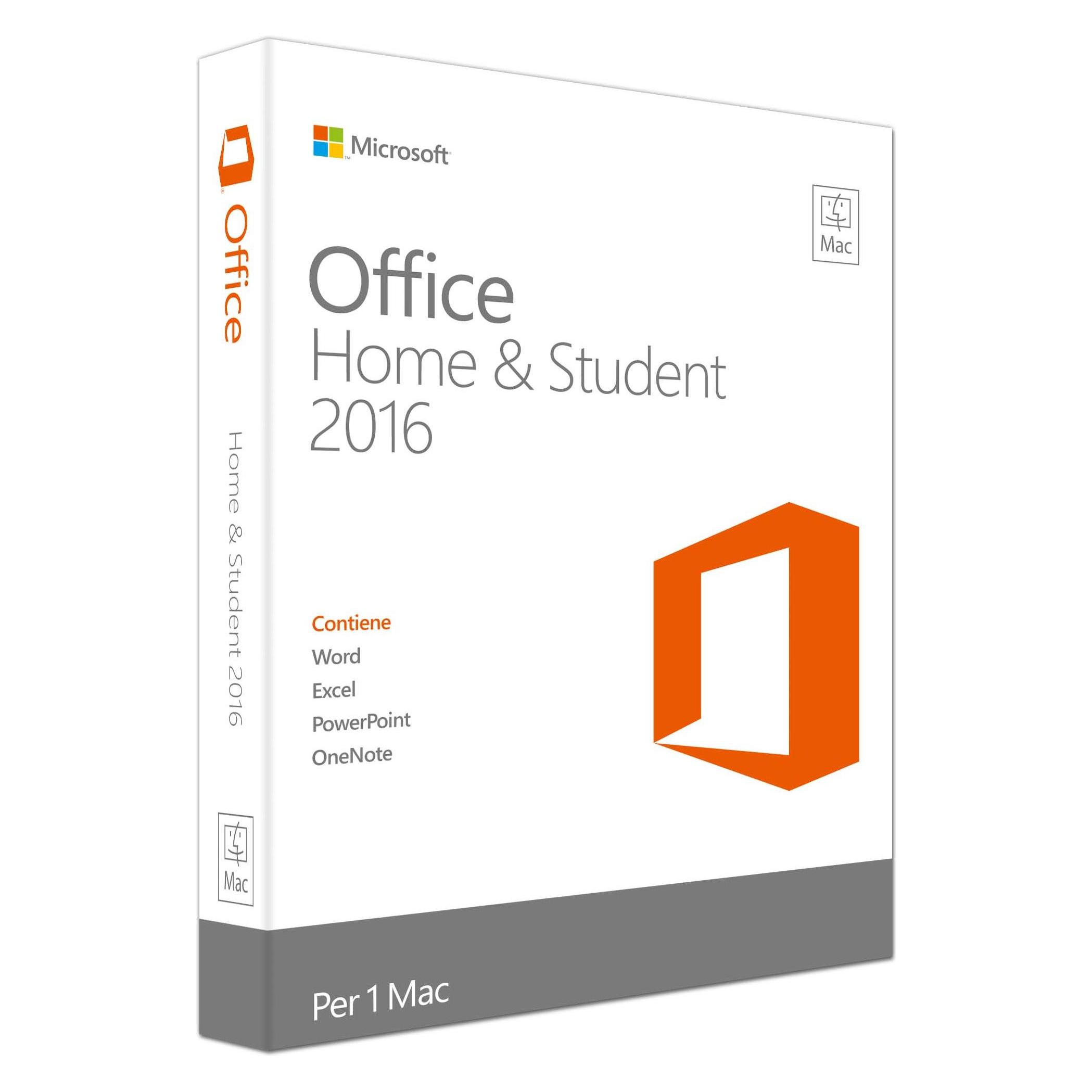 Microsoft Office 2016 Home and Student (1 User, unbegrenzt) (GZA-00599)