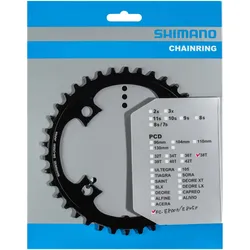Kettenblatt SHIMANO E-BIKE SYSTEMS SM-CRE80 und SM-CRE80-B 38Z
