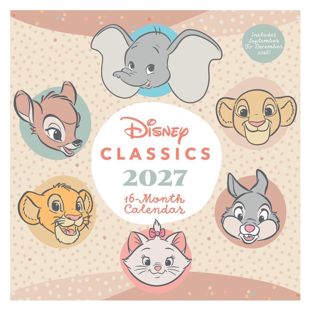 Pyramid Disney Classics calendrier Treasured Memories 2027 30 x 30 cm (C2511359)