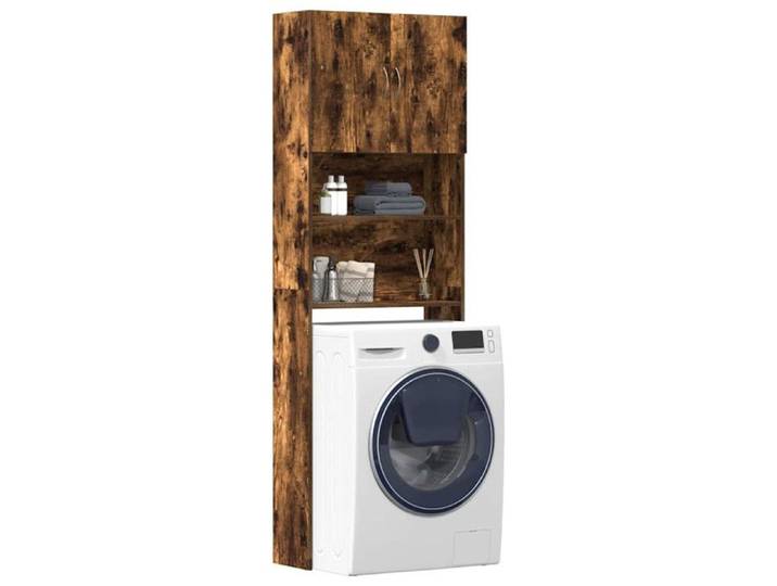Armoire de machine à laver chêne fumé bois d ingénierie