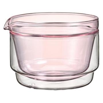 Hario - miseczka do matchy z podwójnymi ściankami 300ml - różowa (67282874)