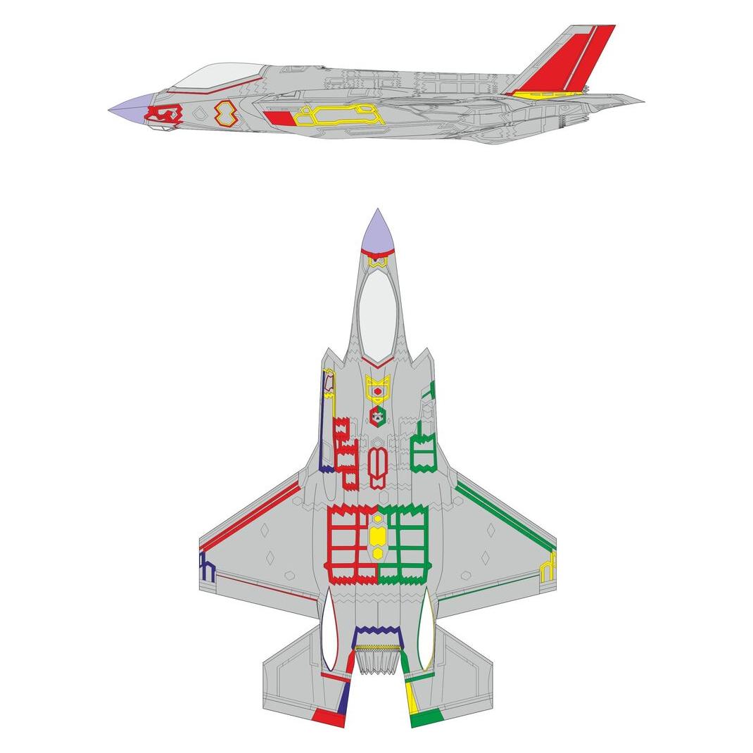 Eduard F-35A RAM coating early 1/48 TAMIYA (EX931)