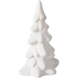 Boltze Home, Weihnachtsfiguren, Cristo Baum weiss 14,5cm (1 Stück)