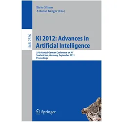 AI 2012: Advances in Artificial Intelligence, Fachbücher von Antonio Krüger, Birte Glimm