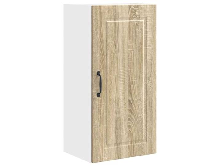 IBUQDDV Wandschrank Porto Sonoma-Eiche 40 x 31 x 80 cm Holzwerkstoff Küchenschrank, Wandmontage, geräumige Fächer, Ablagen, Holzwerkstoff, Sonoma-Eiche, Innenbereich