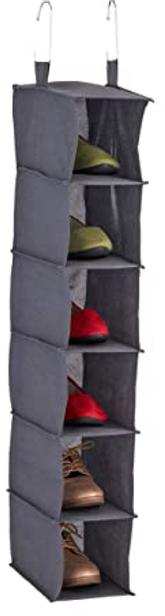 Hangende Kledingkast Organizer met Vakken - Stoffen Kleding Opberger voor Truien, Broeken, Schoenen, Handdoeken en Accessoires