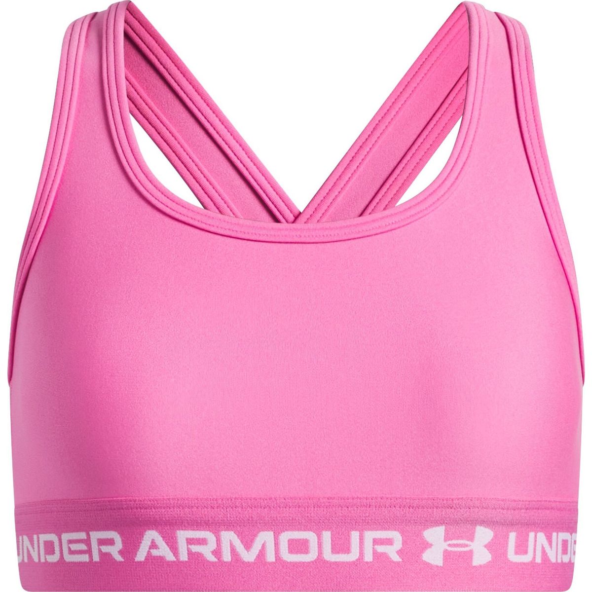 Under Armour G Crossback Bra pink white (637) M 1390066-637-YMD