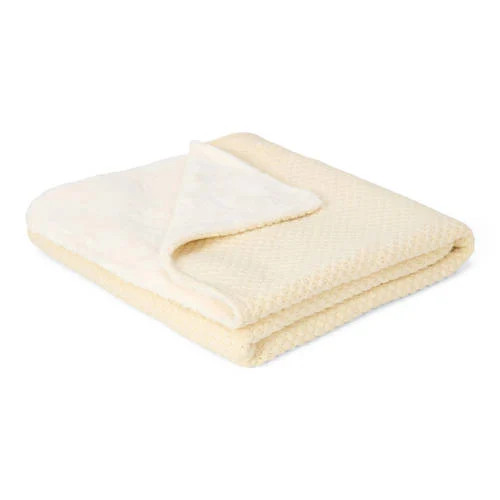 Little Dutch wiegdeken gebreid Pure Soft White