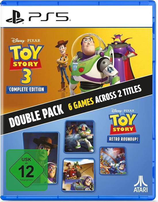 Disney/Pixar Toy Story: Retro Roundup! + Toy Story 3 Complete Edition Double Pack, PlayStation 5-Spiel