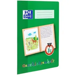 Anfängerheft Geschichte, A4, 16 Blatt, Lin.1G, liniert