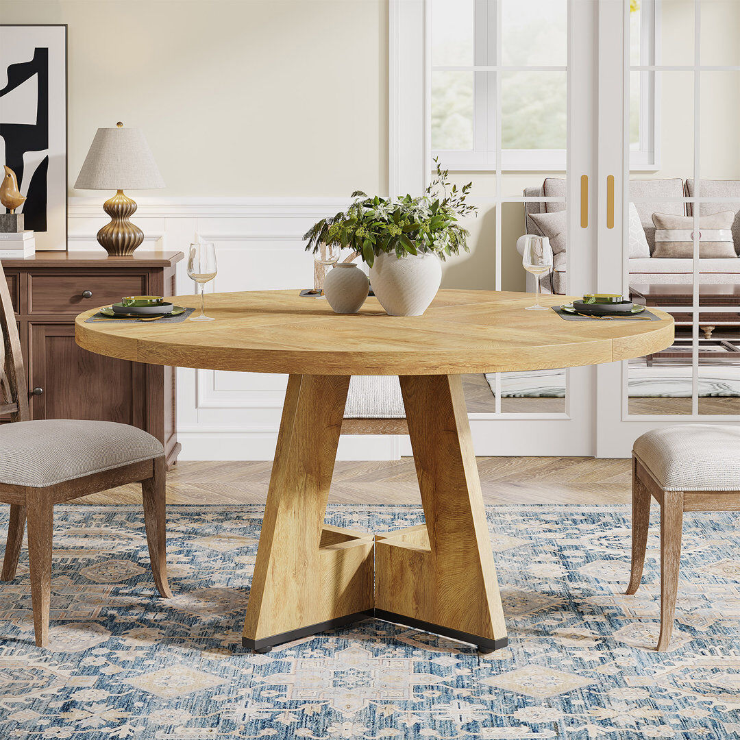 Blue Elephant 120Cm Dining Table Natural