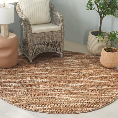 SAFAVIEH Natural Fiber Couture Sergia Modern Jute Rug