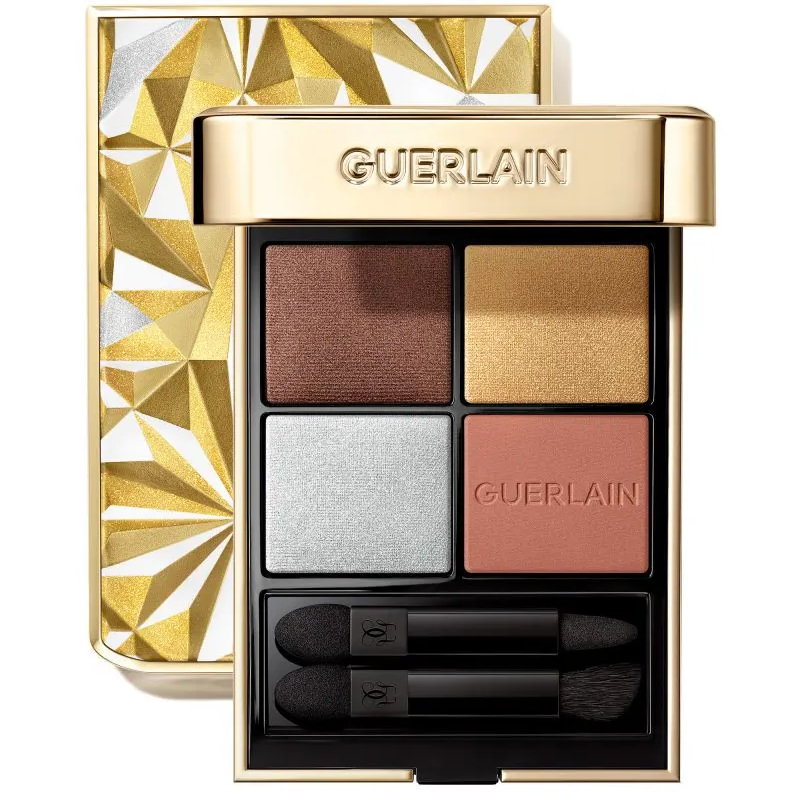 GUERLAIN - Ombres G Ombres à paupières 4 couleurs Édition Limitée 520 Stellar Glow 8b5d4f - Kapao Parfumerie en ligne française