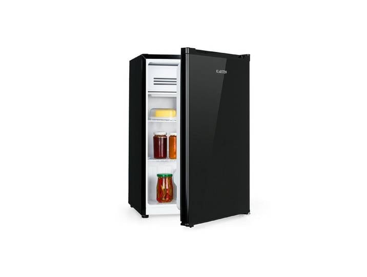 Klarstein Table Top Kühlschrank Delaware Mini-Kühlschrank 75 L mit 4 L Gefrierfach Kompression 10034554, 70 cm hoch, 47.5 cm breit, Mini-Kompaktkühler Wohnwagen Boot Camping & Singlewohnung leise