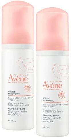 Avene Duo Mousse Detergente 150 Ml