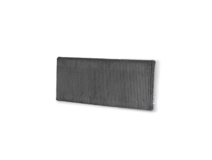 Rückenkissen LYCCE Wandkissen Wandkissen Cord 1er Pack , grau, B:75cm H:30cm, Obermaterial: 90% Polyester PES. 10% Nylon NY., Funktionskissen, Rückenkissen