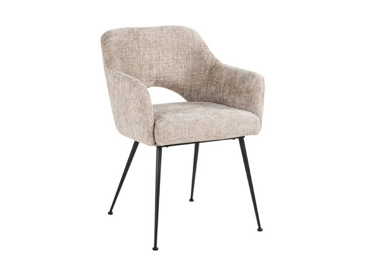 Hochwertiger Design Esszimmerstuhl „Jenthe“ Beige Richmond Interiors