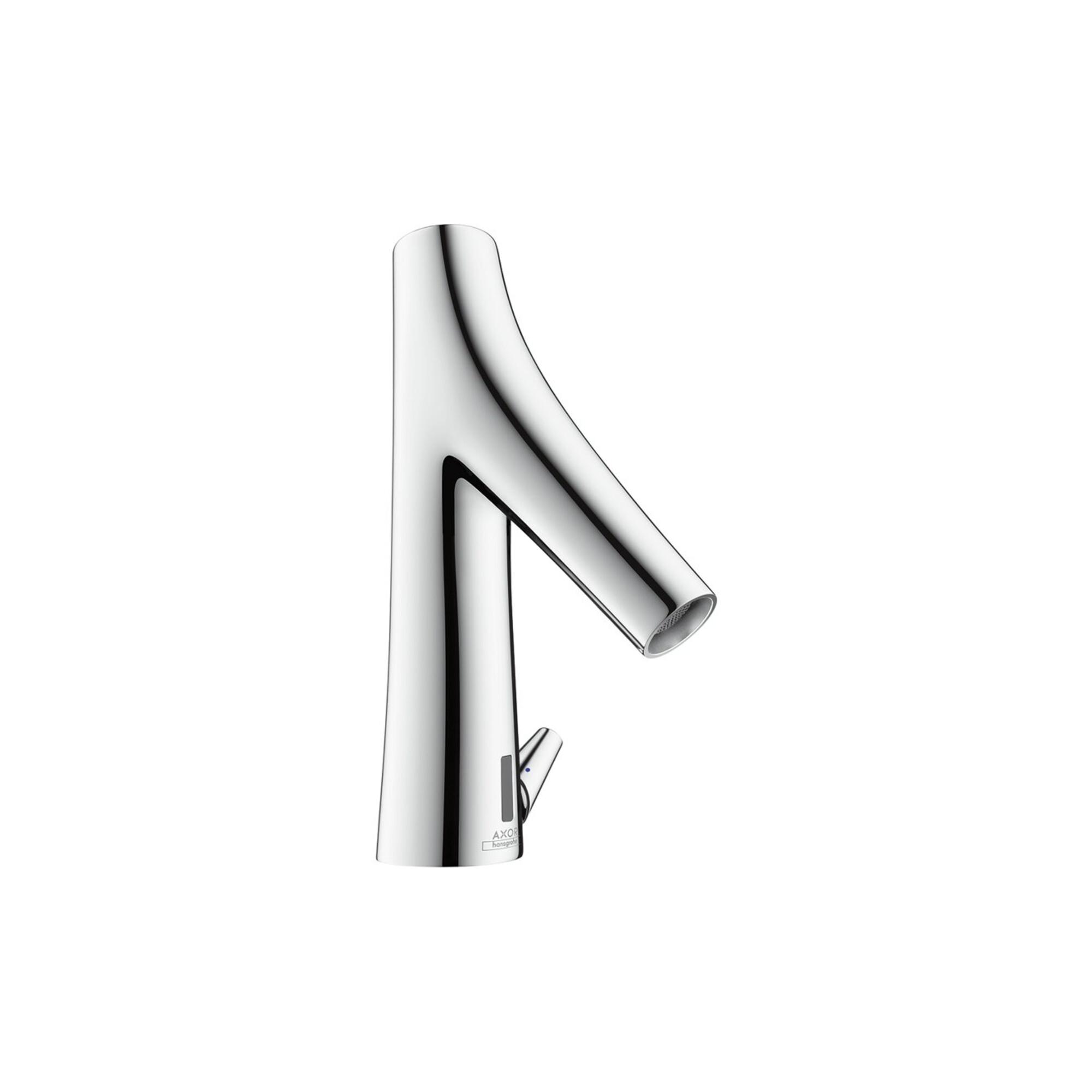 hansgrohe Elektronischer Waschtischmischer Axor Starck Organic m Temp.-Regulierung, Netzanschl., chrom (12173000)