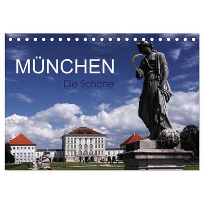 München - Die Schöne (Tischkalender 2027 DIN A5 quer), CALVENDO Monatskalender