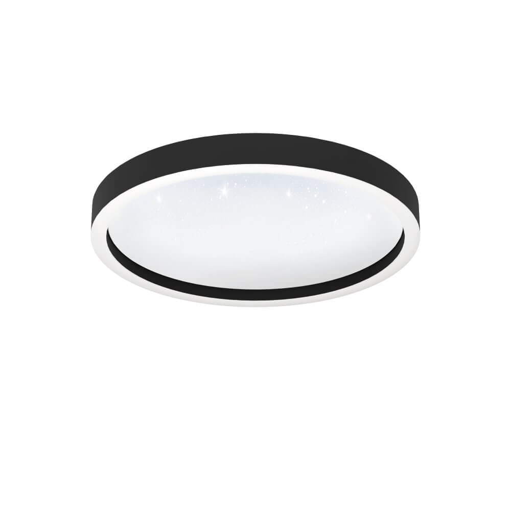 Eglo Montemorelos-Z Zigbee Plafondlamp, zwart, Ø 42 cm