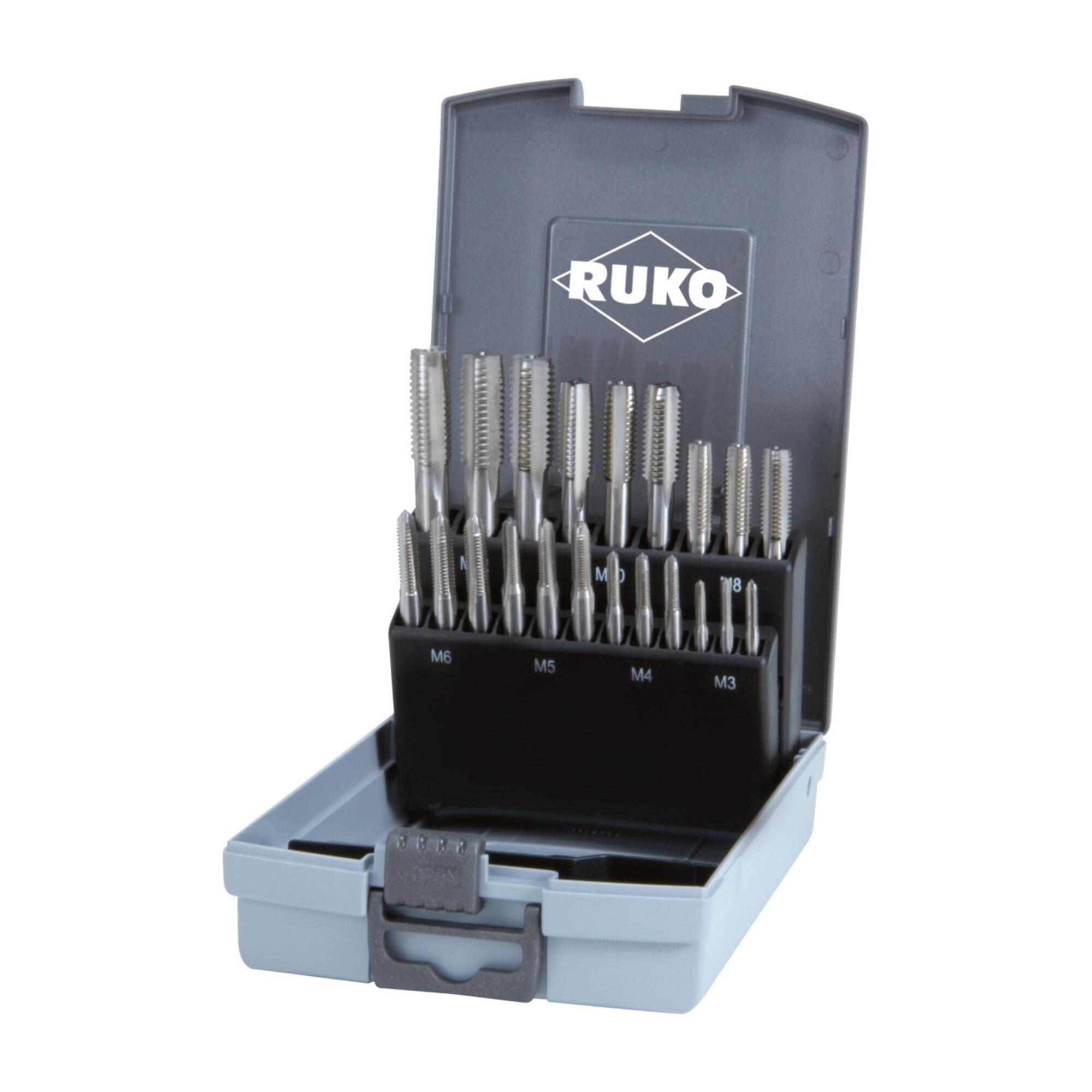 RUKO Einschnittgewindebohrer M DIN 352 HSS, geschliffen M 8 Steigung 1,25 mm (245001RO)