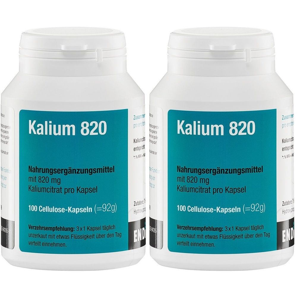 Kalium 820 Kapseln x2 2x100 St