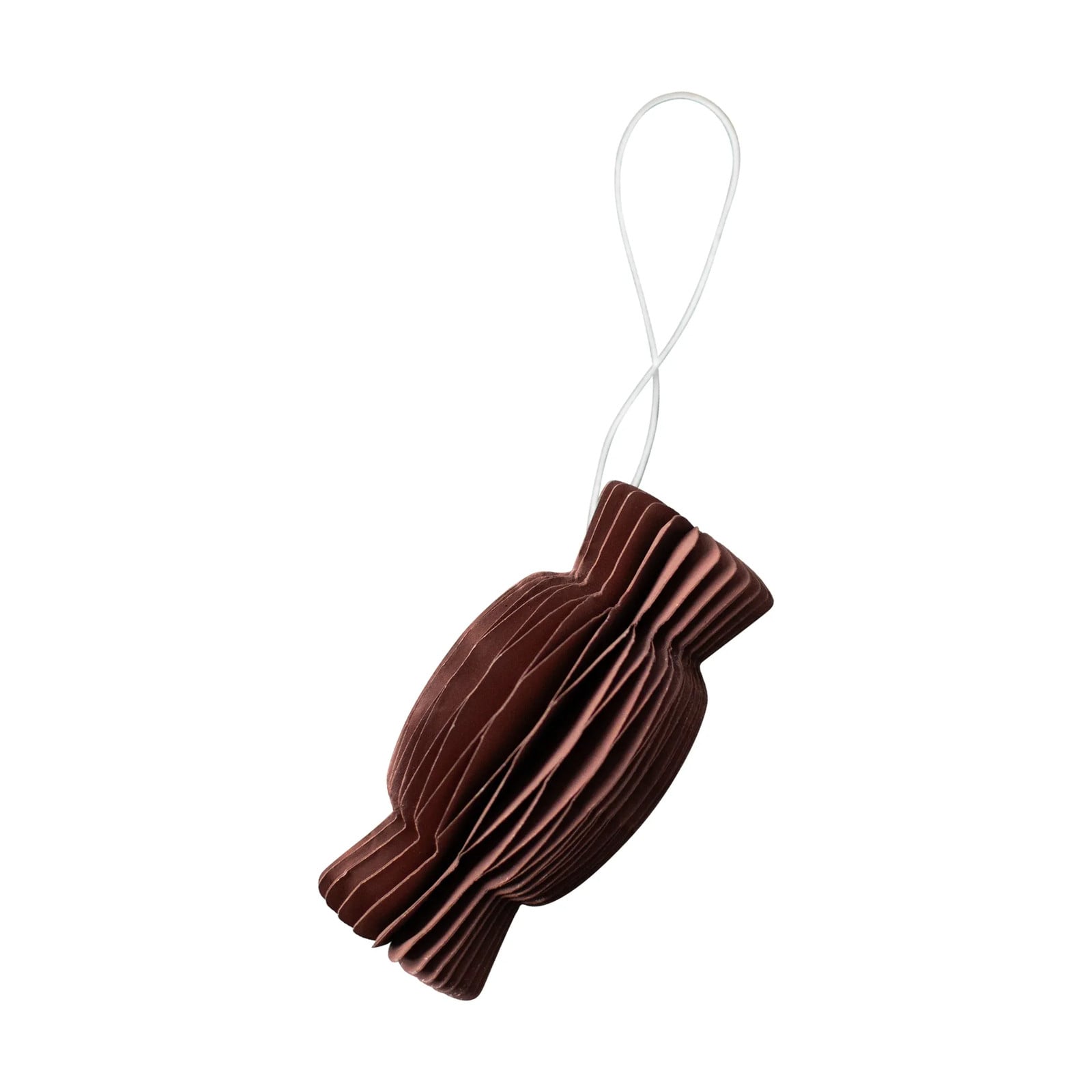 DBKD Paper candy kersthanger Dark red