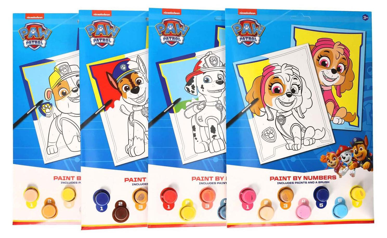 Wins Holland Color by Number Paw Patrol