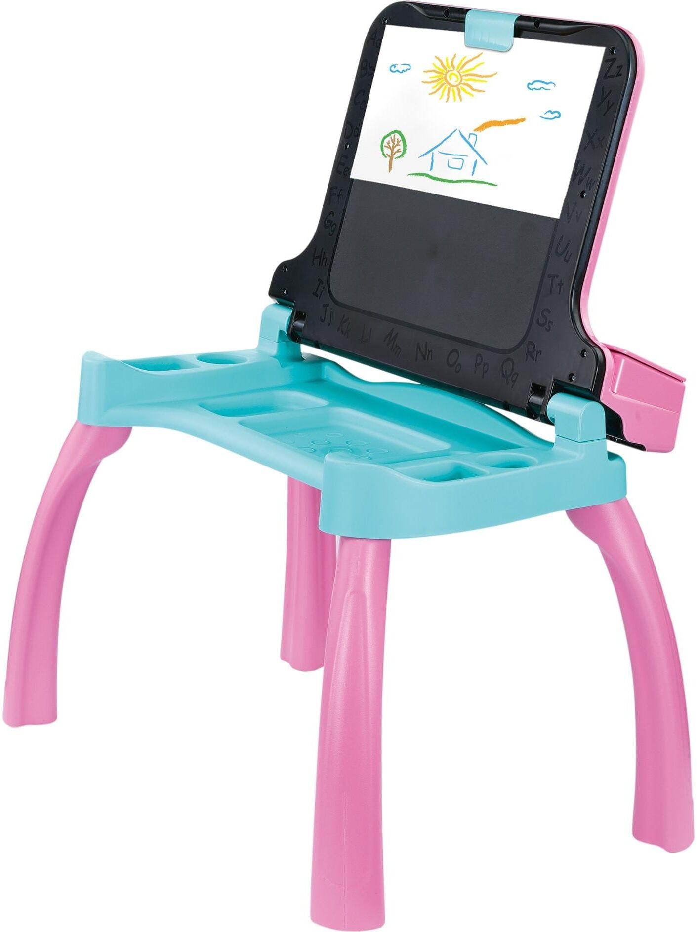 Spieltisch VTECH "6-in-1 Magischer Schreibtisch Pink", Kinder, pink (frz:), Kunststoff, Spieltische Spieltisch frz: Einheitsgröße