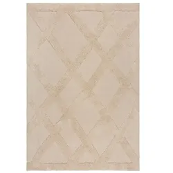 Teppich geometrisch Naturfarben 200 x 290 cm - SILT   Kadima Design