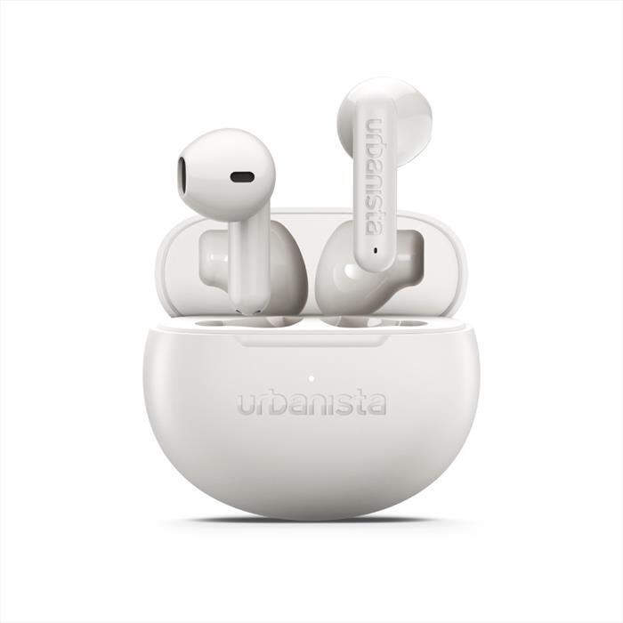 URBANISTA Auricolari True Wireless Con Multipoint Austin 2-cloud White Bianco