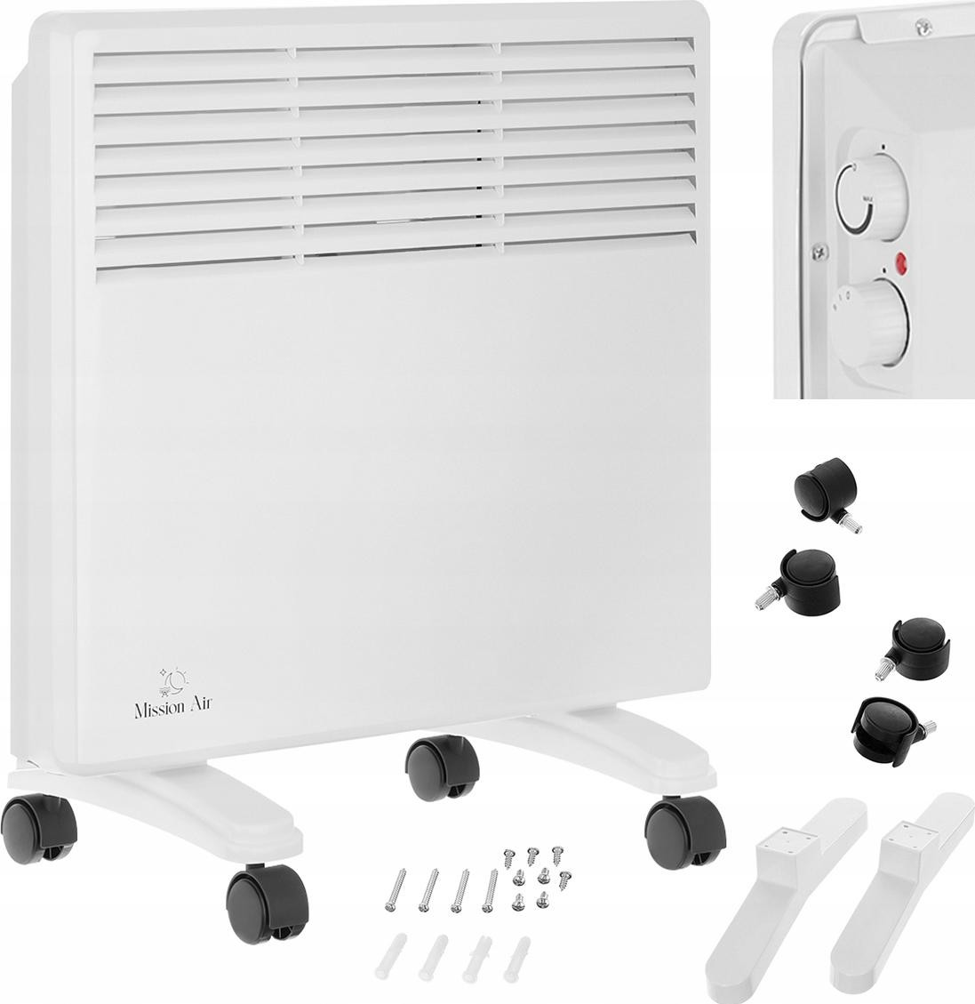 Mission Air Convectorverwarmer MIAMI 1000W