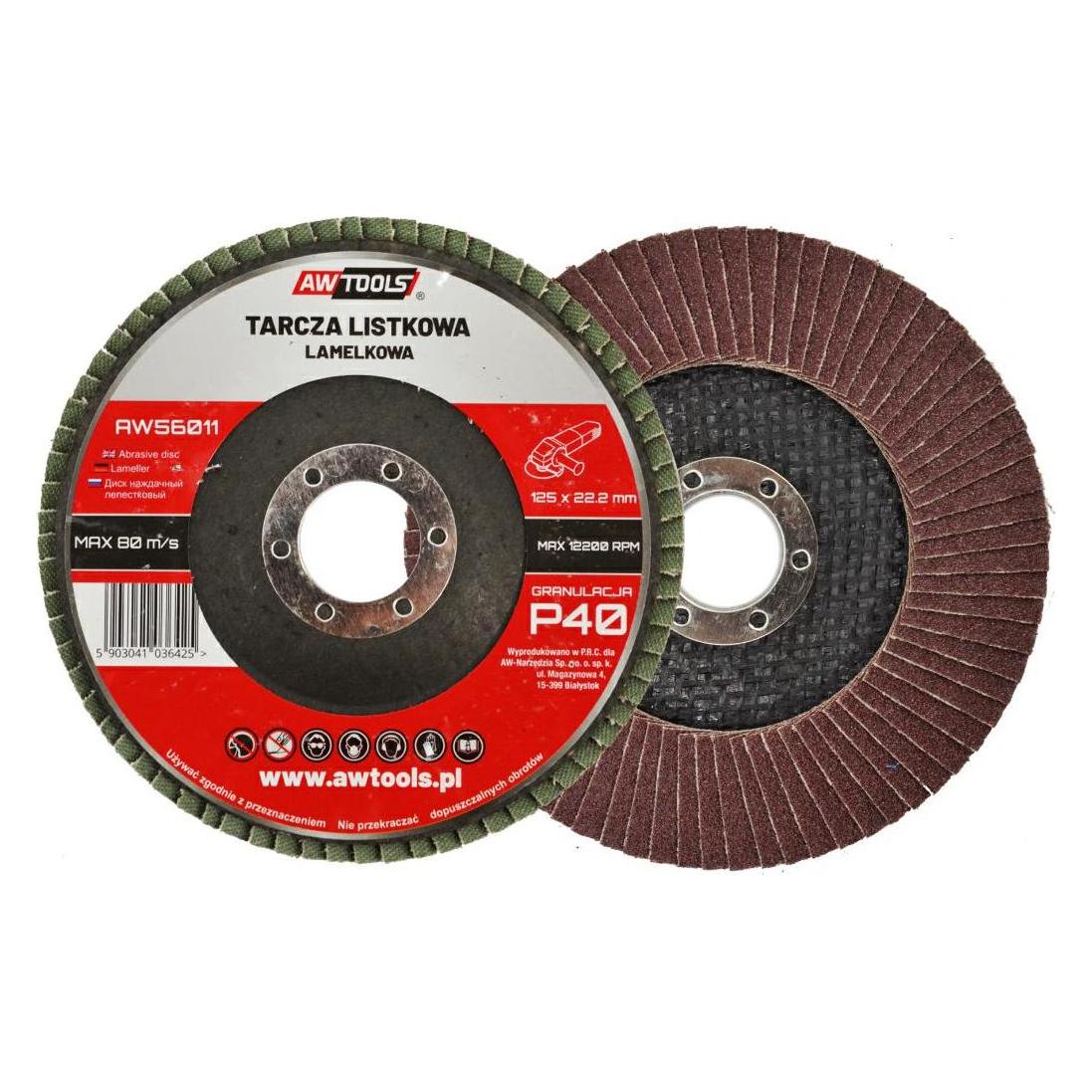 Awtools Letter School 125mm P 40 (35616020)