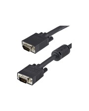 StarTech.com 10m Coax High Resolution Monitor VGA Cable HD15 M/M VGA-Kabel HD-15 M bis M 10 m geformt Schwarz (MXTMMHQ10M)