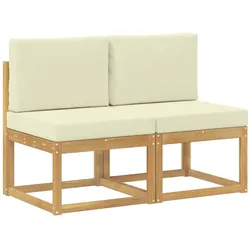 vidaXL, Gartenlounge, Samisilla (2x Mittelteil)