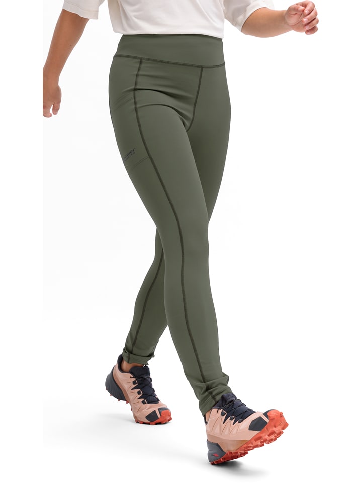 Maier Sports Trainingsleggings "Fav" in Khaki - 38