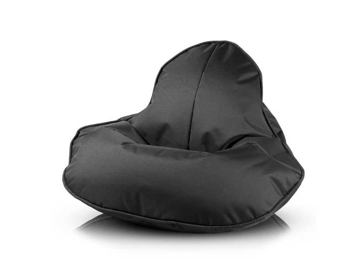 Pouf Frog fauteuil poire coussin moelleux rembourrage ergonomique maison et extérieur enfants et adultes Noir Nc14 L