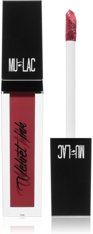 Mulac Cosmetics Velvet Ink long-lasting matt liquid lipstick shade Secret Love 5 ml