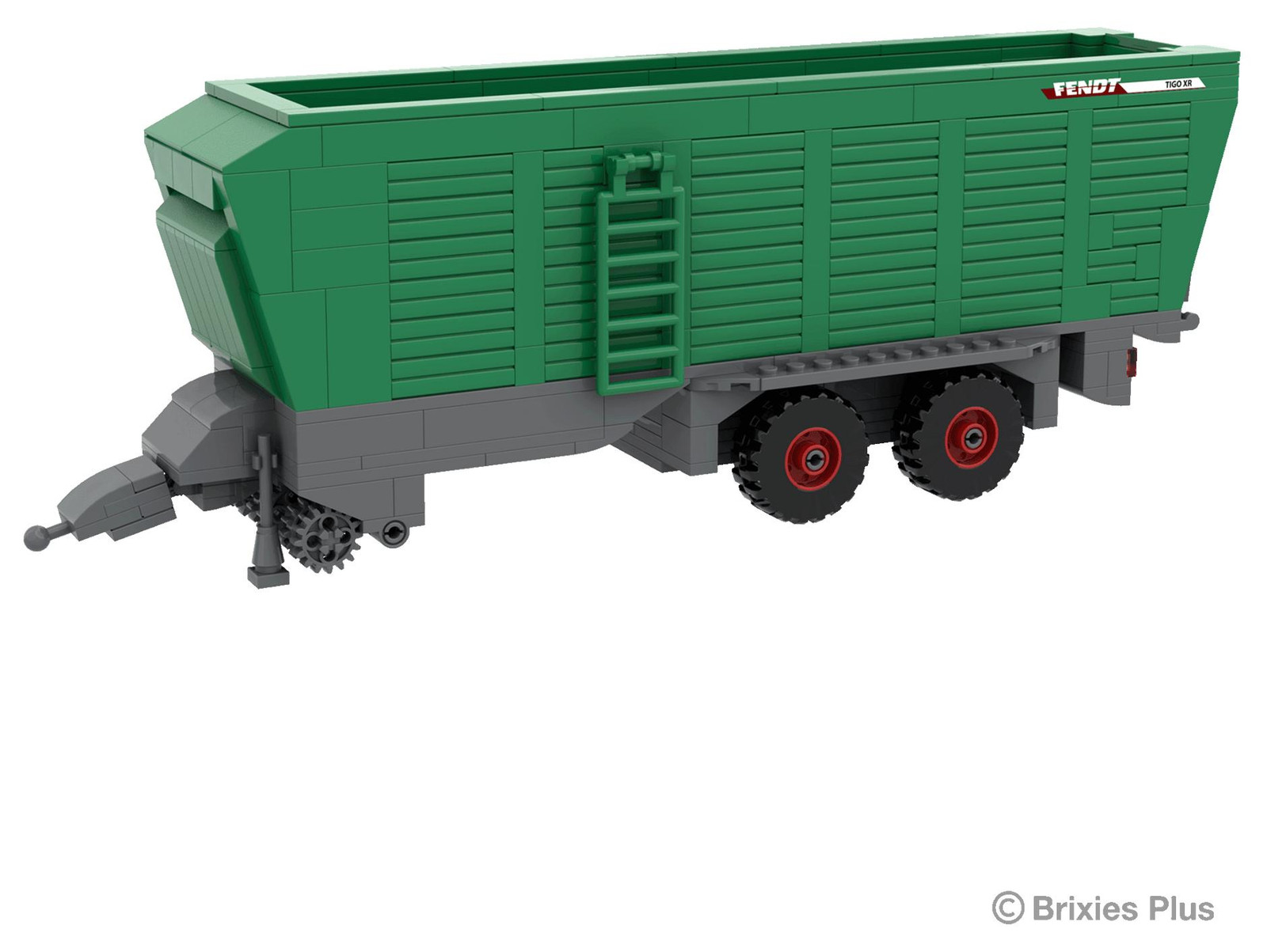 Brixies Bouwset Fendt Tigo XR - 334 onderdelen - Speelgoed boerderij