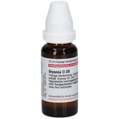 Bryonia D 30 Dilution 20 ml