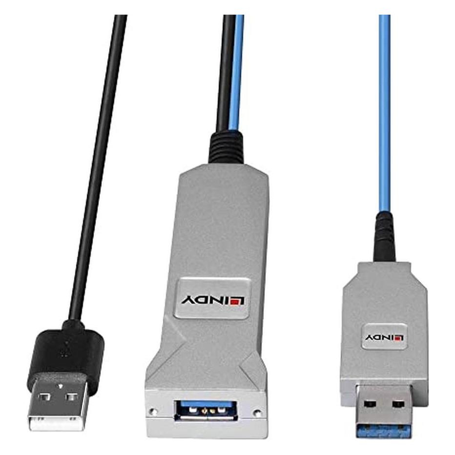 Lindy Fibre Optic USB 3.0 Kabel (USB 3.2 Gen 1) (43345)