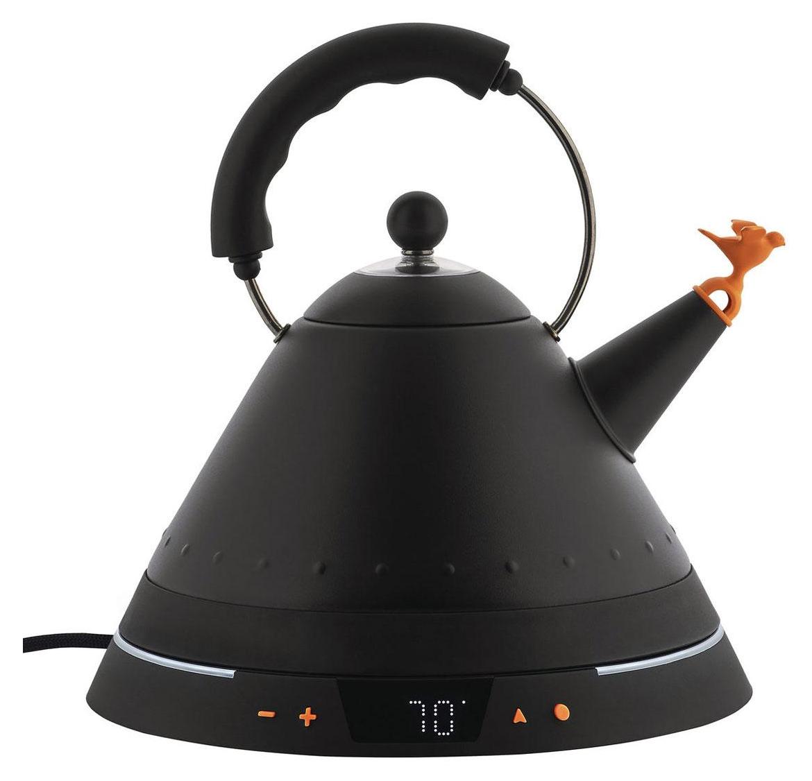 Alessi - elektrischer Wasserkocher MG32TC, matt-schwarz