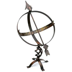 DanDiBo Sonnenuhr Garten Groß Gartenuhr Wetterfest Patina Outdoor Metall Schmiedeeisen Deko Wetterfest 70 cm Uhr Deko