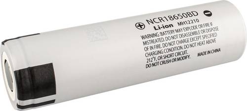 Panasonic NCR18650BD Spezial-Akku 18650 Flat-Top Li-Ion 3.6V 3200 mAh 1St.