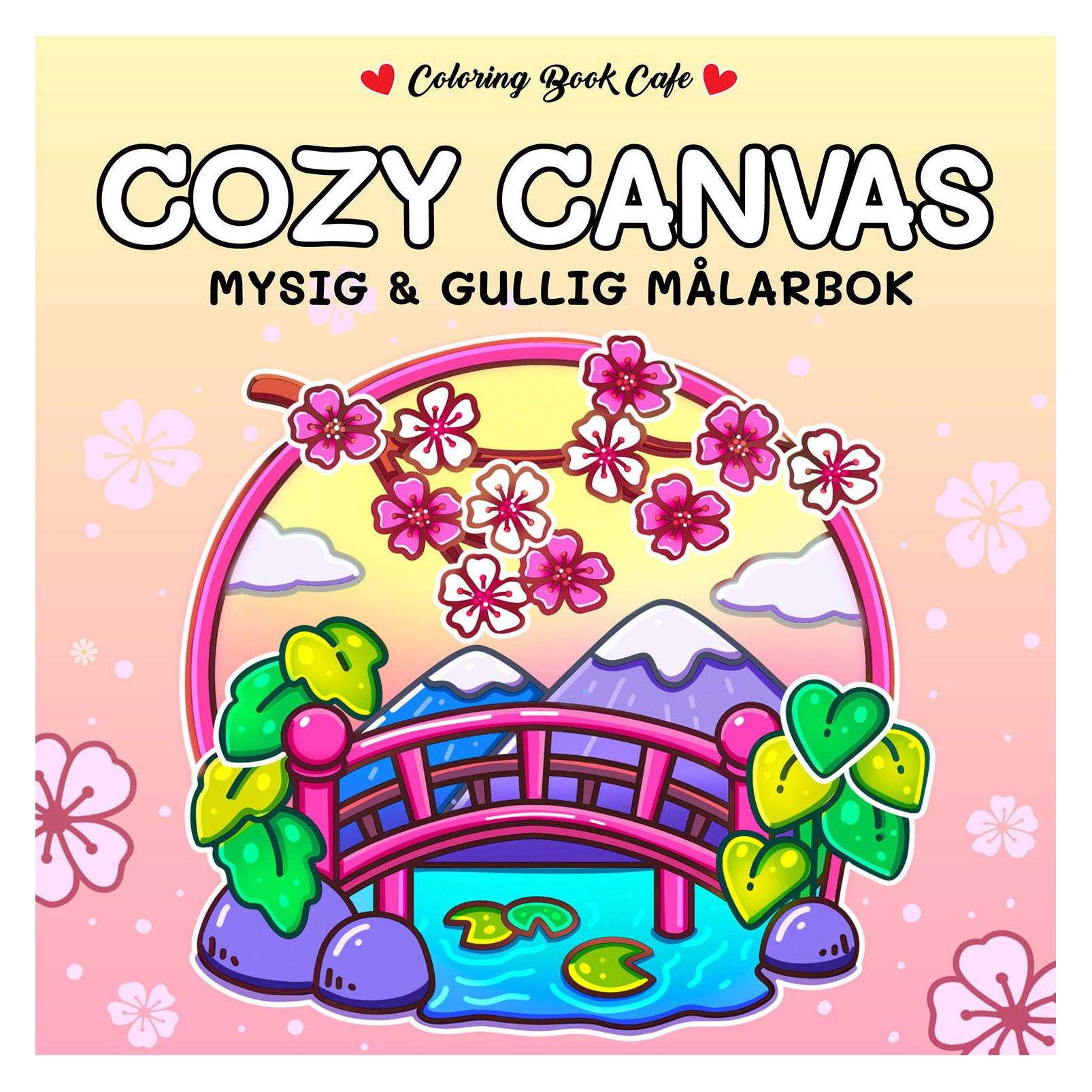 Legind Målarbok: Cozy Canvas (Blanko) (9788776390570)
