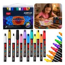 Lean Toys 36 wasserfeste Acrylmarker (70063679)