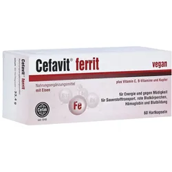 Cefavit Ferrit Hartkapseln 60 St
