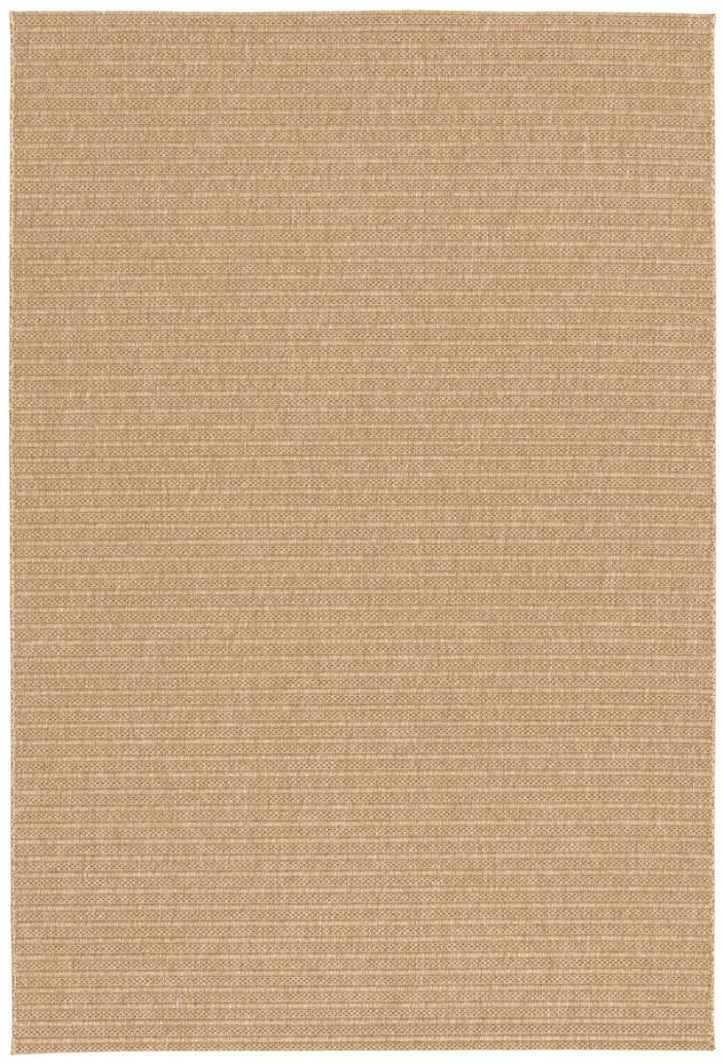 Tapeso Buitenkleed Corde Ripple Strepen Natuurlijk 200 x 290 cm