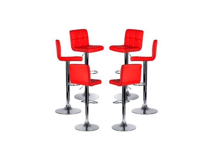 6er Set Casper Hocker - Rot