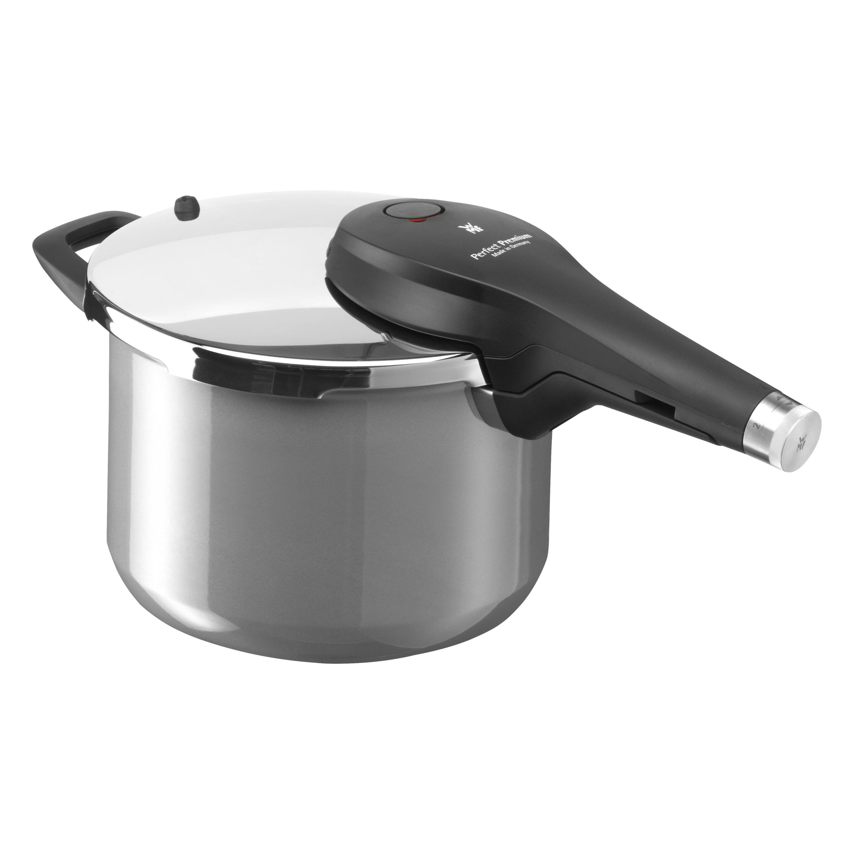 WMF Fusiontec Perfect Premium Schnellkochtopf, 22 cm, 6,5 Lite... (Dampfkochtopf, Fusiontec, 22 x 26.50 cm) (32.0111.1763)